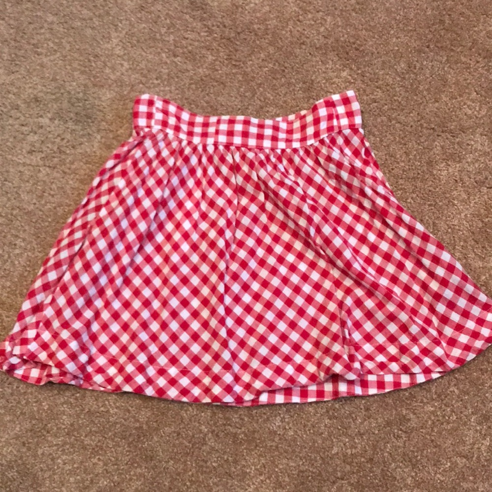 Plaid skirt